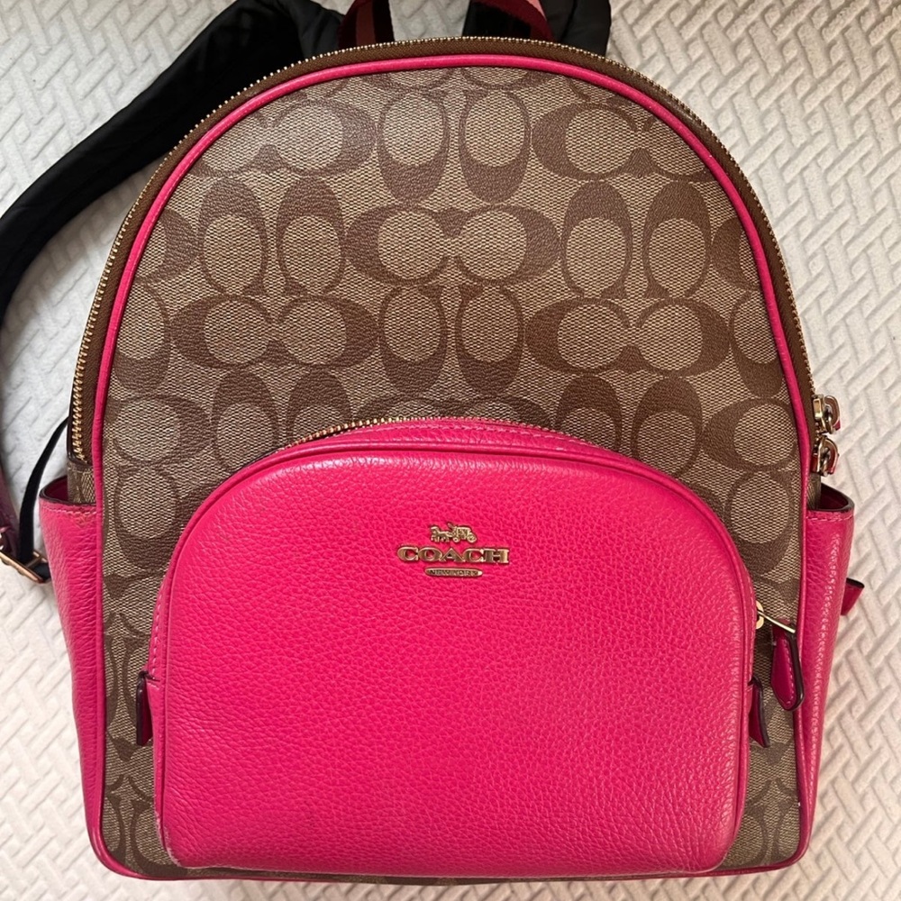 Medium used coach backpack